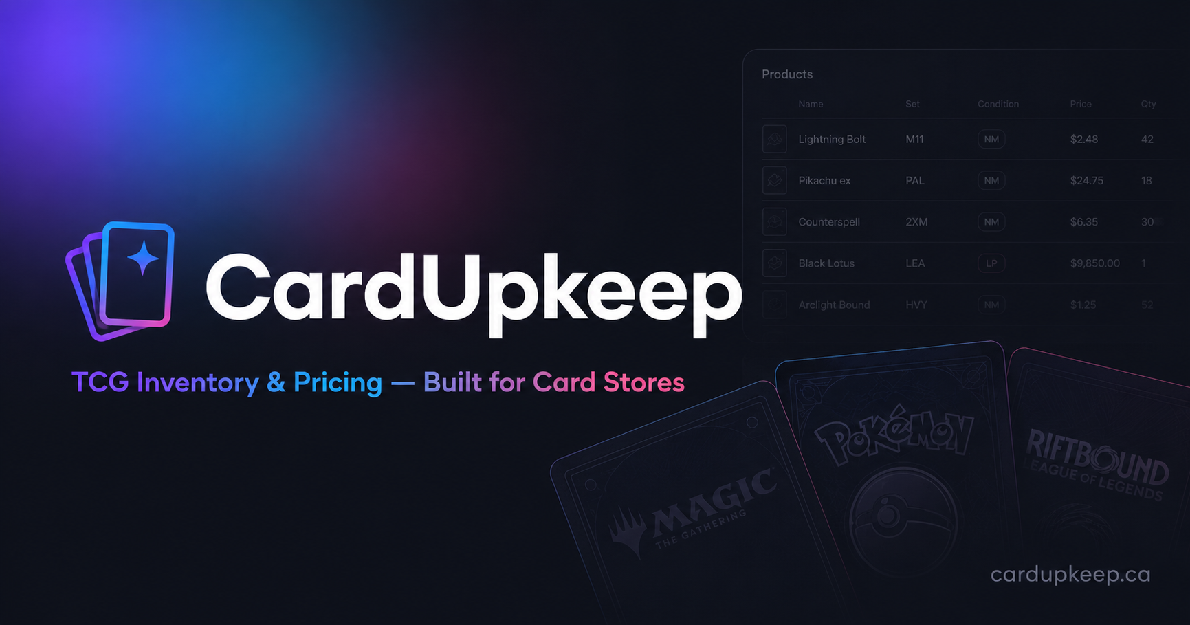 CardUpkeep screenshot